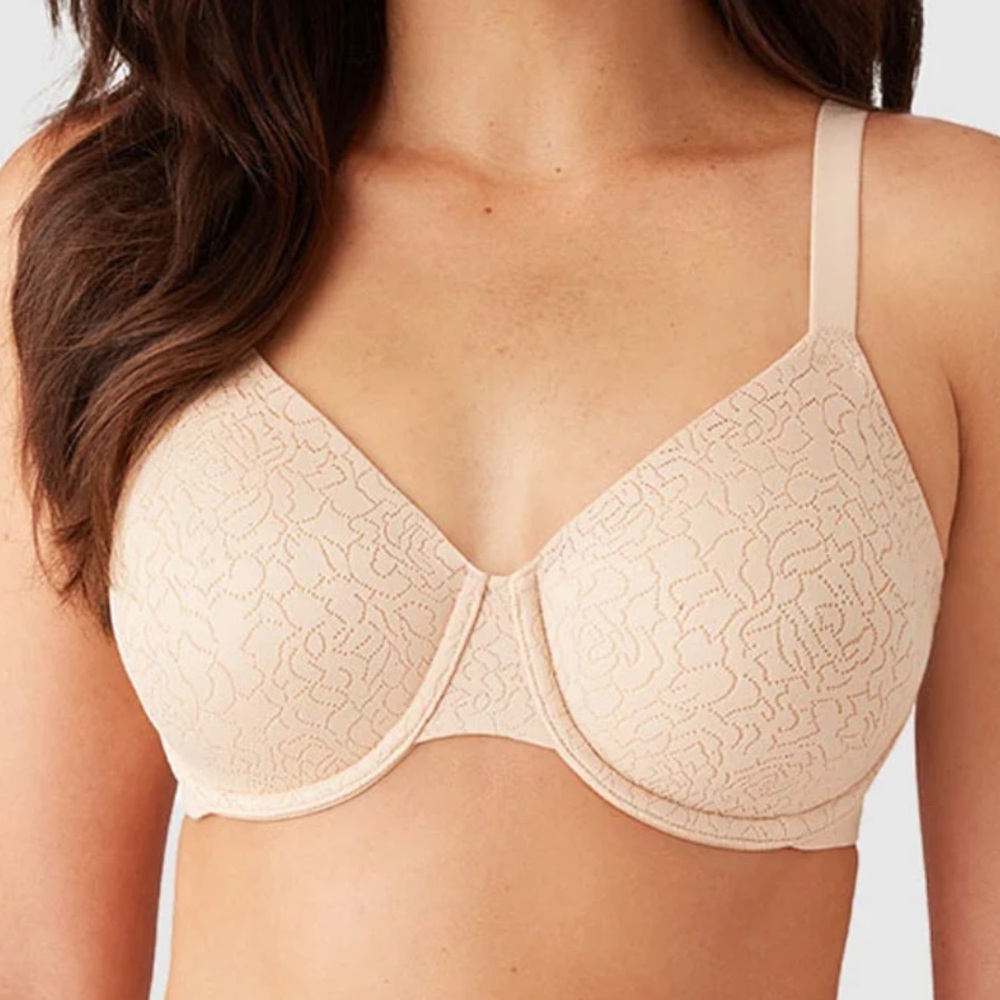 Wacoal Inside Job Underwire Unlined Bra in Sand Size 38DDD